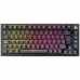 Teclado sem Fios Newskill Preto Qwerty espanhol