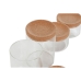 Set de tuburi Home ESPRIT Transparent Natural Plută Sticlă borosilicată