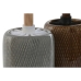 Toilet Brush Home ESPRIT Brown Grey Polyethylene Stoneware 11 x 11 x 40 cm (2 Units)