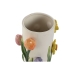 Vaso Home ESPRIT Bianco Multicolore Dolomite 17 X 18 X 26 cm