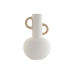 Vase Home ESPRIT Blanc Naturel Grès 15,5 X 15 X 24 cm