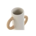 Vaso Home ESPRIT Bianco Naturale Gres 15,5 X 15 X 24 cm