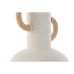 Vaso Home ESPRIT Bianco Naturale Gres 15,5 X 15 X 24 cm