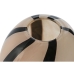 Vase Home ESPRIT Schwarz Creme Kristall Moderne 23 x 23 x 28,5 cm