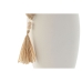 Vaso Home ESPRIT Branco Natural Grés 17 x 13 x 26 cm