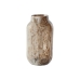 Vase Home ESPRIT Hvit Brun Krystall Moderne 17 x 17 x 30 cm