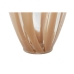 Vase Home ESPRIT Peach Crystal Modern 17,5 x 17,5 x 44 cm