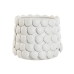 Vaso Home ESPRIT Bianco Gres Mediterraneo 22 X 22 X 17,5 cm