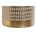 Vaso Home ESPRIT Branco Dourado Metal Moderno 14,5 X 14,5 X 82 cm