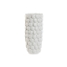 Vase Home ESPRIT Weiß Steingut Mediterraner 15,5 X 15,5 X 33,5 cm