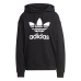 Ανδρικό Φούτερ με Κουκούλα Adidas Trefoil Hoodie Μαύρο