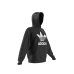 Ανδρικό Φούτερ με Κουκούλα Adidas Trefoil Hoodie Μαύρο