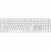 Tangentbord Apple MXK73F/A Engelska Vit AZERTY