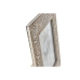 Cornice Portafoto Home ESPRIT Bianco Naturale Cristallo Legno di mango Indiano 31,5 x 2 x 36,5 cm