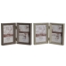 Fotolijsten Home ESPRIT Bruin Beige Kristal polyestyreen Stads 25 x 3 x 18 cm (2 Stuks)