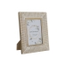 Cornice Portafoto Home ESPRIT Bianco Legno di mango Moderno 21,5 x 2 x 27 cm