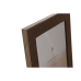 Cadre photo Home ESPRIT Marron Beige Velours Verre Moderne 26 X 2,8 X 31 cm (4 Unités)