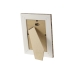 Fotolijsten Home ESPRIT Bruin Beige Natuurlijk Ivoor Kristal polyestyreen Scandinavisch 15,5 X 2 X 20,5 cm (4 Stuks)