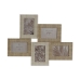 Fotoram Home ESPRIT Beige Naturell Glas polystyren Skandinavisk 67 X 2 X 44 cm