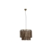 Lampadario Home ESPRIT Marrone Dorato Legno Metallo Legno di mango 50 W 60 x 60 x 48 cm