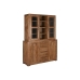 Stand Espositore Home ESPRIT Marrone Cristallo Acacia 140 x 45 x 180 cm