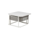 Centralna Miza Home ESPRIT Bela 70 x 70 x 45 cm