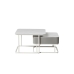 Centrinis stalas Home ESPRIT Balta 70 x 70 x 45 cm