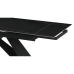 Dining Table Home ESPRIT Black Metal Ceramic 160 x 90 x 75 cm