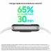 Activity Bangle Samsung Galaxy Fit3 White Silver 1,6