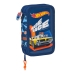 Penar cu Accesorii Hot Wheels Speed club Portocaliu Bleumarin 12.5 x 19.5 x 4 cm (28 Piese)