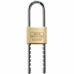 Key padlock Burg-Wachter 400 E HB 50 Flex SB Metal Steel Rectangular