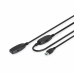 Kabel Micro USB Digitus DA-73107 Schwarz 20 m