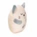 Peluche con Sonido Chicco Gato 20 x 17 x 10 cm Blanco