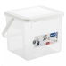 Recipient container Rotho Basic Alb Transparent 4,5 L