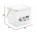 Bol de stockage Rotho Basic Blanc Transparent 4,5 L