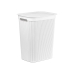 Laundry Basket Rotho Brisen White 50 L Plastic