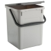 Recipiente-contenitore Rotho Basic Grigio 9 L