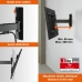 TV-holder Vogel's WALL3225 NEGRO