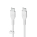 Καλώδιο USB-C Belkin CAB009BT2MWH Λευκό 2 m