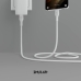 Καλώδιο USB-C Belkin CAB009BT2MWH Λευκό 2 m