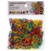 Elastische banden Mini Multicolour Ø 1,3 cm (12 Stuks)