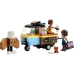 Set de Construcție Lego Carro de Comida de Panadería Móvil Multicolor 125 Piese