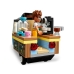 Set de Construcție Lego Carro de Comida de Panadería Móvil Multicolor 125 Piese