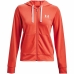 Felpa con Cappuccio e Cerniera Donna Under Armour Rival Terry