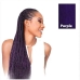 Extensions pour les Cheveux X-Pression   208,28 cm Violet pelo sintetico