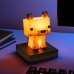 Actiefiguren Paladone Minecraft Fox Icon Light