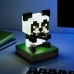 Actiefiguren Paladone Minecraft Panda Icon Light