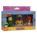 Figuras de Ação PMI Kids World S2 MINI ACTION FIGURES - 3 PACK VER.B