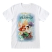 Lühikeste varrukatega T-särk The Little Mermaid Classic Poster Valge Unisex