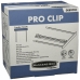 Fastgørelsesordning Fellowes Pro Clip 100 enheder Hvid Genbrugt plastik 10,1 x 9,2 x 0,9 cm